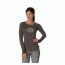prAna Jill Thermal Shirt - Women's-Coffee-Medium