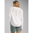 prAna Kokimo Sweater, White, XLarge, W21190690 -100-XL