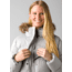 prAna Kromata Long Jacket - Womens, Silver Spray Heather, Medium, 1962281-020-M