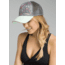 prAna La Viva Trucker Cap, Icy Green Caribou, One Size, U5VIVA115-IGCA-O/S