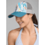 prAna La Viva Trucker Cap, White La Flora, One Size, U5VIVA115-WTLF-O/S