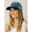 Prana La Viva Trucker Hat, Black Oceania, One Size, U5VIVA115-BKOC-O/S