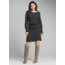 prAna Leigh Dress - Womens, Black Heather, XSmall, W33180545-BKHT-XS