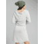 prAna Leigh Dress - Womens, Bone Heather, XSmall, W33180545-BOHT-XS