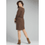 prAna Leigh Dress - Womens, Wedged Wood Heather, XSmall, W33180545-WDHT-XS