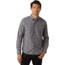 prAna Lewisville Shirt, Dark Iron Scratch, Large, 1964251-020-ST-L