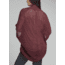 prAna Lima Cardigan - Womens, Black Cherry Heather, Small, W13180529-BXHT-S