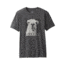 prAna Llama'ste Journeyman Tee - Men's, Charcoal Heather, Medium, M11180480-CCHT-M