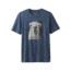 prAna Llama'ste Journeyman Tee - Men's, Denim Heather, Large, M11180480-DEHT-L
