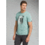 prAna Llama'ste Journeyman Tee - Men's, Sweetwater Green Heather, Large, M11180480-SGHT-L