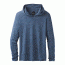 prAna Hooded T-Shirt - Men's, Denim Heather, Small, M21181338-DEHT-S
