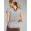 prAna Longline Tee - Womens, Reflection Heather Grey, Medium, W13170290-REHG-M