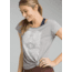 prAna Longline Tee - Women's, Reflection Heather Grey, Medium, W13170290-REHG-M
