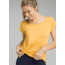 prAna Longline Tee - Women's, Shine Sunray Heather, Large, W13170290-SSHT-L