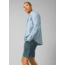 prAna Lost Sol Long Sleeve Shirts - Mens, Chambray Heather, Medium, 1972361-401-SL-M