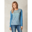 prAna Lottie Top - Women's-Blue-X-Small