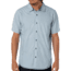 prAna Lukas Slim Short Sleeve Shirt - Men's-Blue Ridge-X-Large
