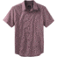 prAna Lukas Slim Short Sleeve Shirt - Men's-Eggplant-Medium