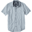 prAna Lukas Slim Short Sleeve Shirt - Men's-Electro Blue-Small