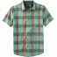 prAna Lukas Slim Short Sleeve Shirt - Men's-Wild Sage-Small
