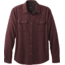 prAna Lybek Long SLeeve Flannel Shirt - Men's, Red Umber, Small, M23170384-RDUM-S