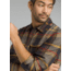 prAna Lybek Long Sleeve Flannel Shirt - Men's, Bronzed, X-Large, M23170384-BRZD-XL