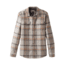 prAna Lybek Long Sleeve Flannel Shirt - Men's, Mud, Large, M23170384-MUD-L