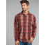 prAna Lybek Long Sleeve Flannel Shirt - Men's, Mulled Wine, Medium, M23170384-MUWI-M