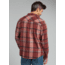 prAna Lybek Long Sleeve Flannel Shirt - Men's, Mulled Wine, Medium, M23170384-MUWI-M
