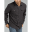 prAna Lybek Long Sleeve Flannel Shirt - Men's, Scorched Brown Herringbone, XX-Large, M23170384-SCHB-XXL