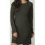 prAna Macee Dress - Women's -Dark Olive Heather-Large