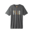 Prana Mears Short Sleeve Tee Mens, Charcoal Heather, Small, M11180465-CCHT-S