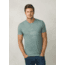 Prana Mears Short Sleeve Tee Mens, Starling Green Heather, Medium, M11180465-SRHT-M