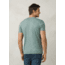 Prana Mears Short Sleeve Tee Mens, Starling Green Heather, Medium, M11180465-SRHT-M