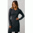 prAna Meryl Sweater Dress - Women's-Charcoal-Small