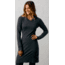 Meryl Sweater Dress - Womens-Charcoal-X-Small