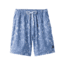 prAna Metric E-Waist Boardshort Mens, Bleached Blue Waimea, Medium, M31180565-BBWM-M