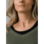 prAna Milani Vneck Sweater, Kale, Small, W23202218-KALE-S