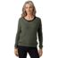 prAna Milani Vneck Sweater, Kale, Small, W23202218-KALE-S