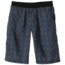 prAna Mojo Shorts - Men's-Grey Blue Plaid-Small