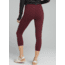 prAna Momento Capri - Womens, Black Cherry, X-Large, W41180610-BKCY-XL