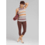 prAna Momento Capri - Womens, Cocoa, Medium, W41180610-COA-M