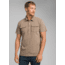 prAna Montroyal Polo - Mens, Mud, Small, M11191470 -215-S