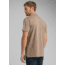 prAna Montroyal Polo - Mens, Mud, Small, M11191470 -215-S