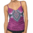 prAna Moorea Tankini Top - Women's-Fuchsia Namaste-Medium