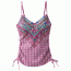 prAna Moorea Tankini Women's, Pomegranate Marrakesh, Large, W1MOOR113-POMA-L