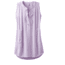 prAna Natassa Crinkled Tunic, Bleached Lavender, XLarge, W11190801 -534-XL