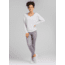 prAna Nelli Top - Womens, Silver Heather, Medium, W23190963-SVHT-M
