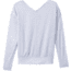 prAna Nelli Top - Womens, Silver Heather, Medium, W23190963-SVHT-M
