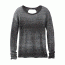 prAna Nightingale Sweater Women's, Black White, Medium, W21170101-BKWT-M
